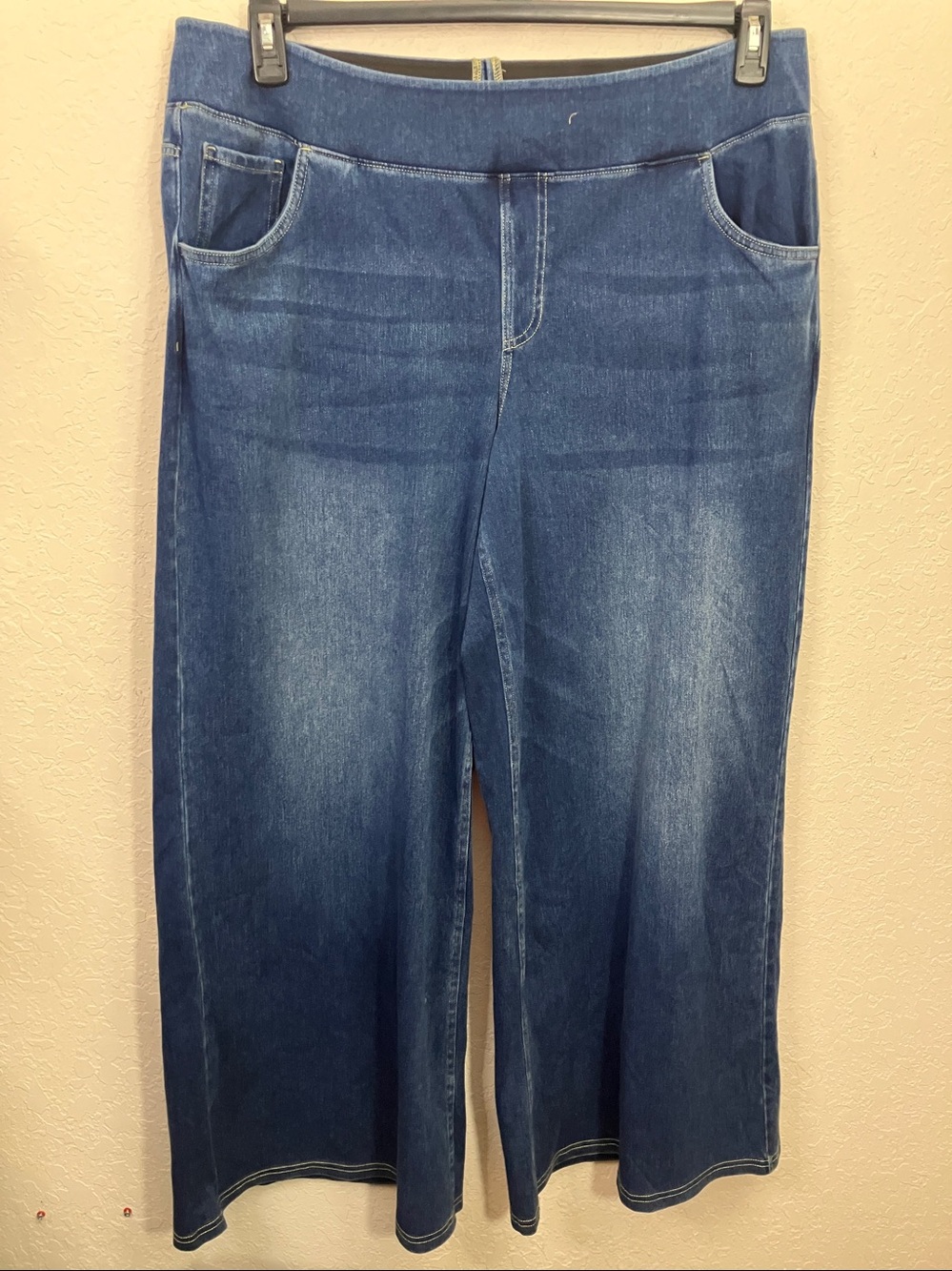 Halara Flex™ High Waisted Pockets Baggy Wide Leg Washed Casual Plus Size Jeans